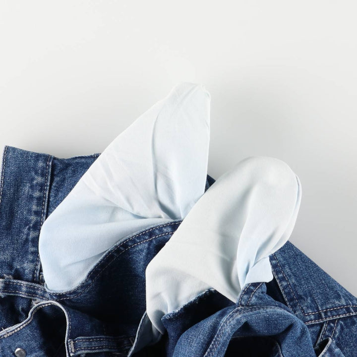 90'S Levi's Silver Tab Denim Painter Shorts, Men's, Size W34, Vintage cotton blue type Vintage Second Hand