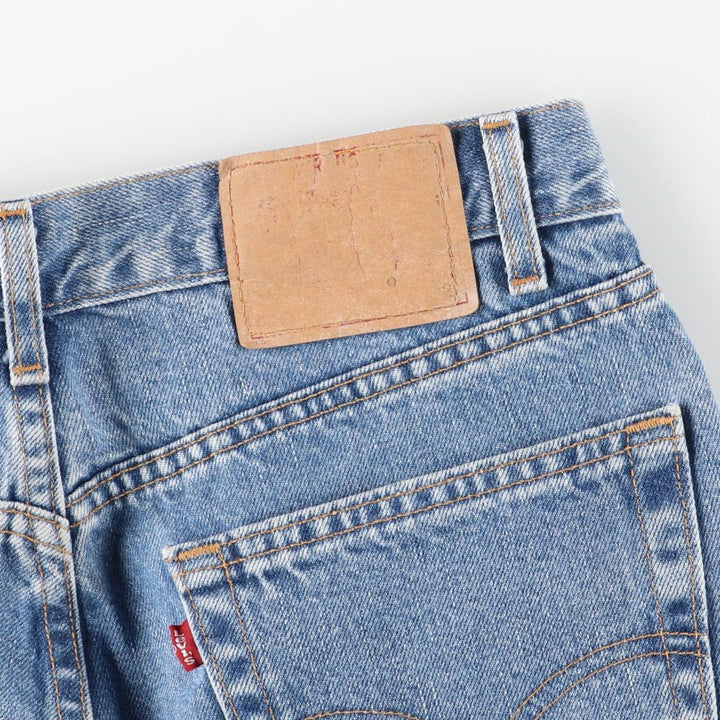 2000'S Levi's 505-4891 Regular Fit Straight Leg Tapered Denim Pants, Made in USA, Men's Size W33 cotton blue type Vintage Second Hand