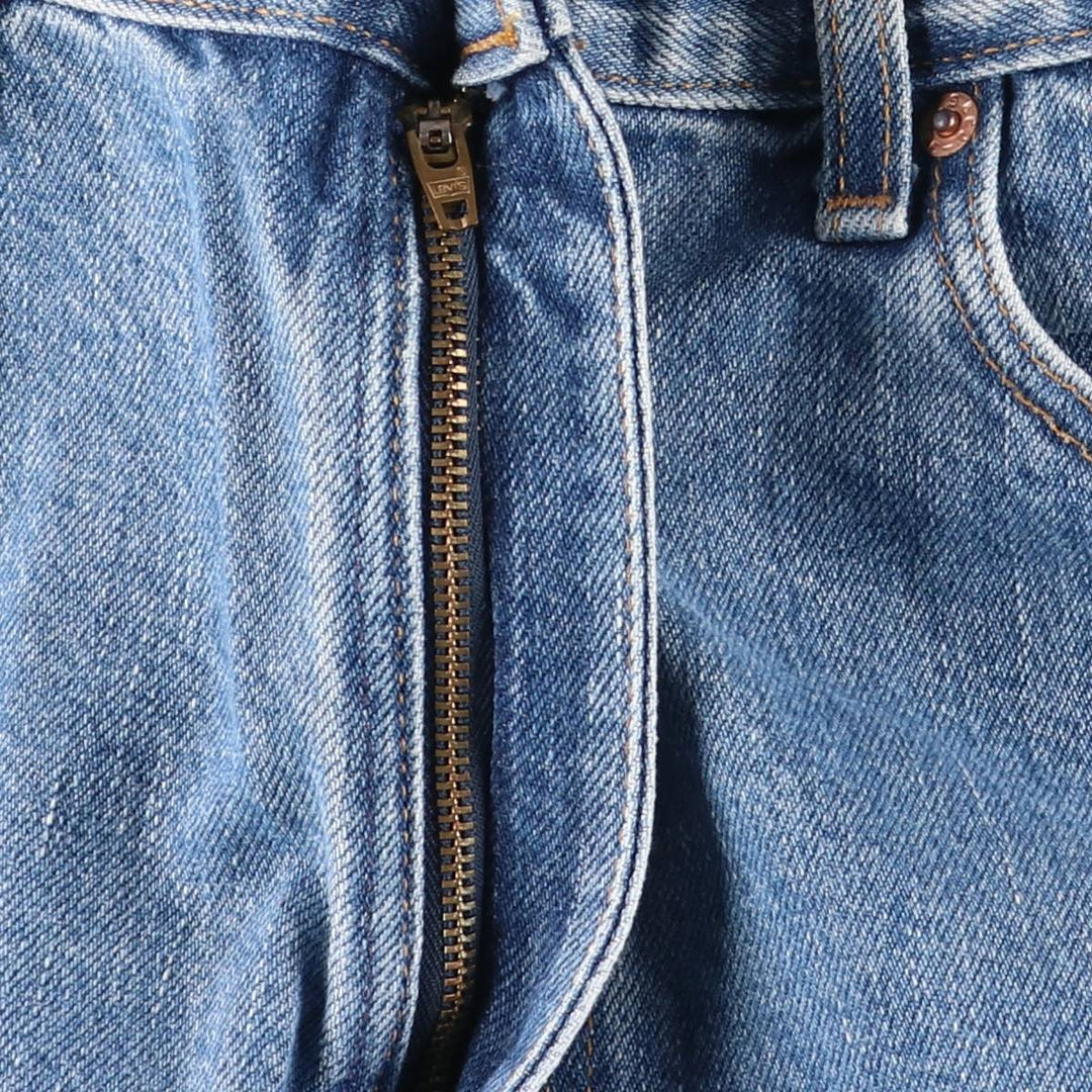2000'S Levi's 505-4891 Regular Fit Straight Leg Tapered Denim Pants, Made in USA, Men's Size W33 cotton blue type Vintage Second Hand