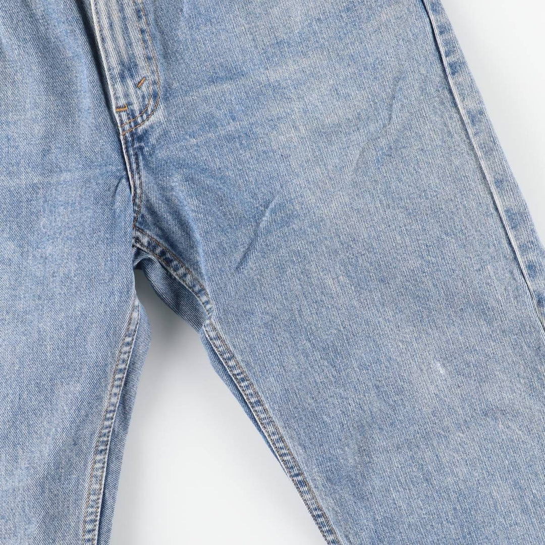 90'S Levi's 00505-4891 Regular Fit Straight Leg Tapered Denim Pants, Men's, Size W32 (Vintage) cotton blue type Vintage Second Hand