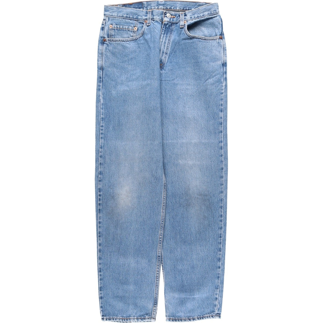 00'S Levi's 550 Relaxed Fit Tapered Denim Pants Made in USA Men's W32 cotton blue type Vintage Second Hand