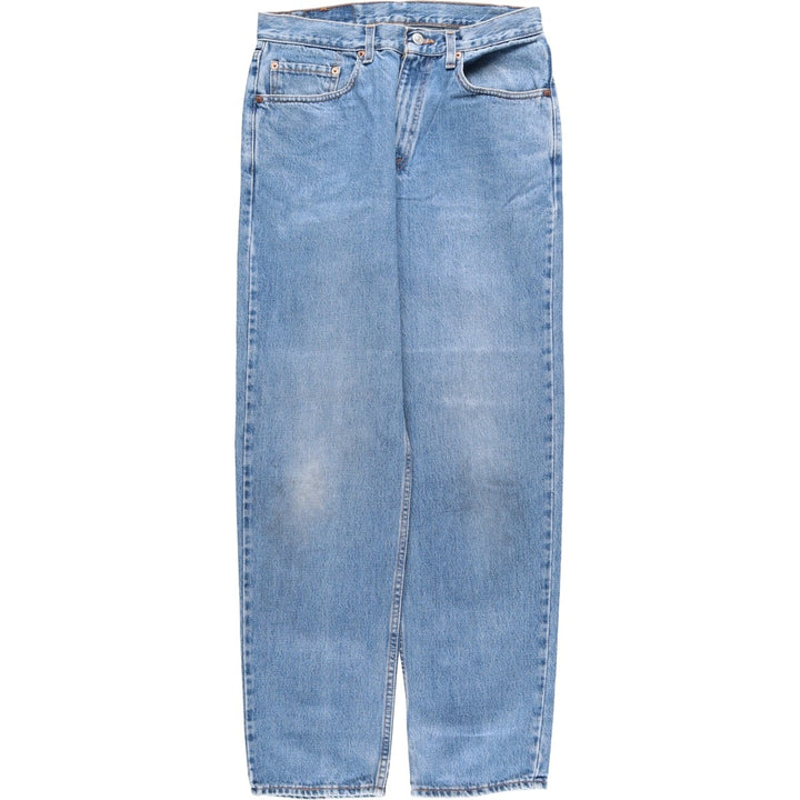 00'S Levi's 550 Relaxed Fit Tapered Denim Pants Made in USA Men's W32 cotton blue type Vintage Second Hand