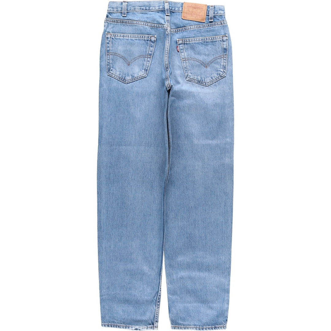 00'S Levi's 550 Relaxed Fit Tapered Denim Pants Made in USA Men's W32 cotton blue type Vintage Second Hand