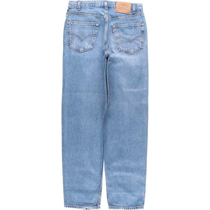 00'S Levi's 550 Relaxed Fit Tapered Denim Pants Made in USA Men's W32 cotton blue type Vintage Second Hand