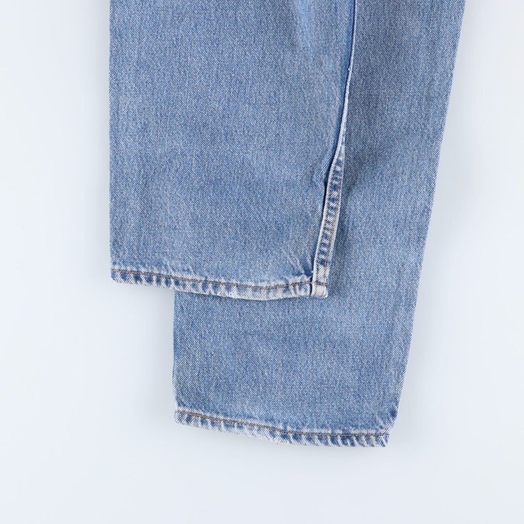 00'S Levi's 550 Relaxed Fit Tapered Denim Pants Made in USA Men's W32 cotton blue type Vintage Second Hand