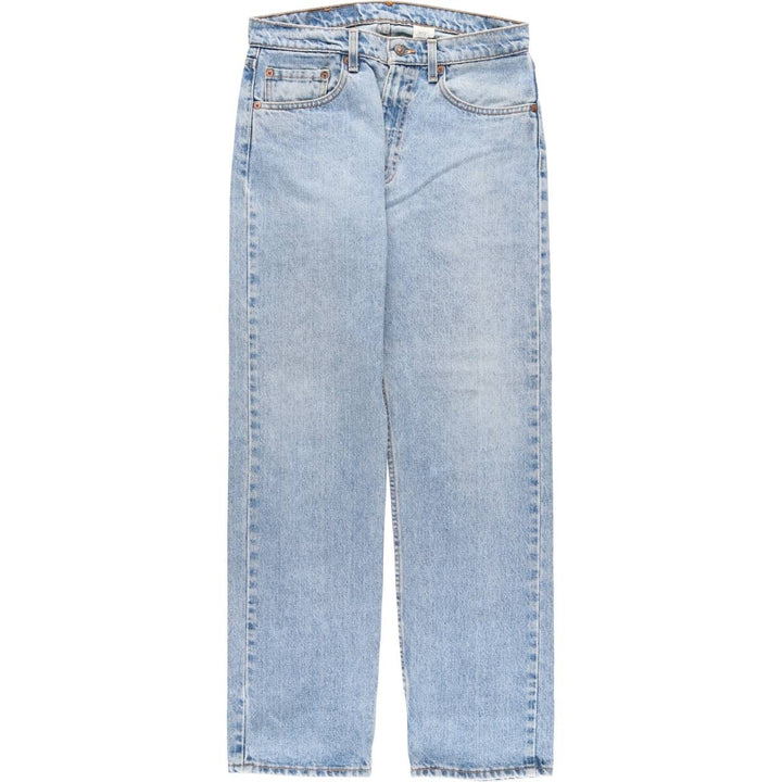90'S Levi's 505-4891 Regular Fit Straight Leg Tapered Denim Pants, Made in USA, Men's, Size W31, Vintage cotton blue type Vintage Second Hand