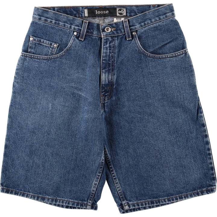 2000'S Levi's Silver Tab Loose Denim Shorts/Jorts Men's Size W32 cotton blue type Vintage Second Hand