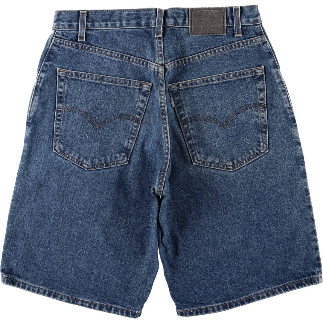 2000'S Levi's Silver Tab Loose Denim Shorts/Jorts Men's Size W32 cotton blue type Vintage Second Hand