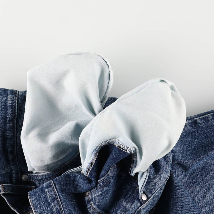 2000'S Levi's Silver Tab Loose Denim Shorts/Jorts Men's Size W32 cotton blue type Vintage Second Hand