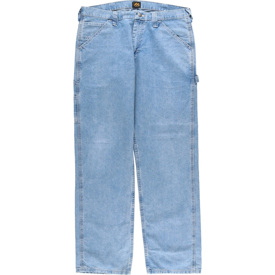 Lee Loose Fit Denim Painter Pants, Men's, Size 34 cotton blue type Vintage Second Hand