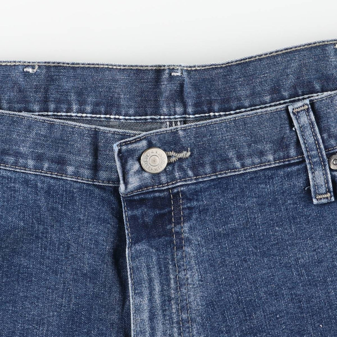 00'S Wrangler CARPENTER denim painter pants for men, equivalent to w37 cotton blue type Vintage Second Hand