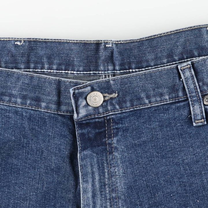 00'S Wrangler CARPENTER denim painter pants for men, equivalent to w37 cotton blue type Vintage Second Hand