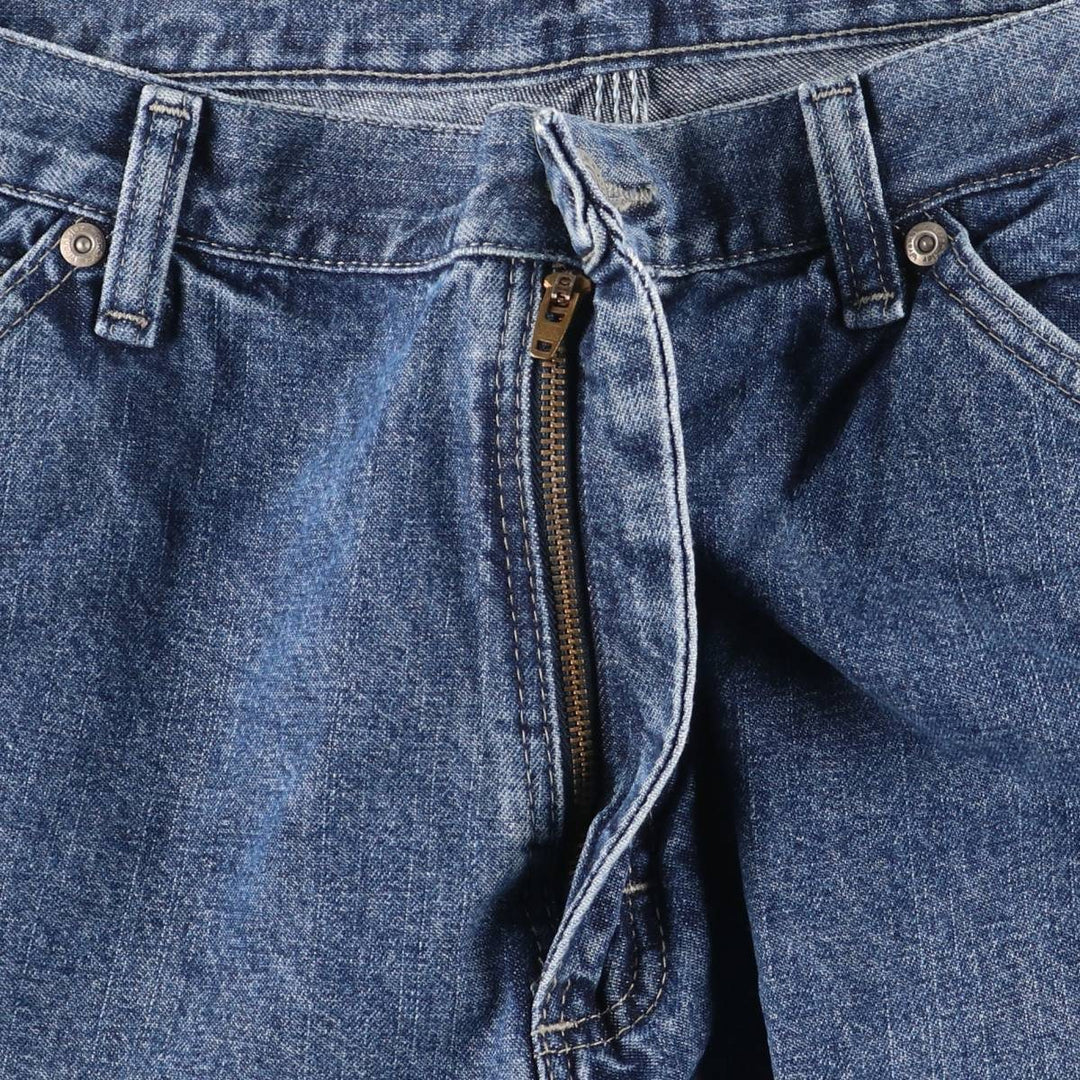 00'S Wrangler CARPENTER denim painter pants for men, equivalent to W32 cotton blue type Vintage Second Hand