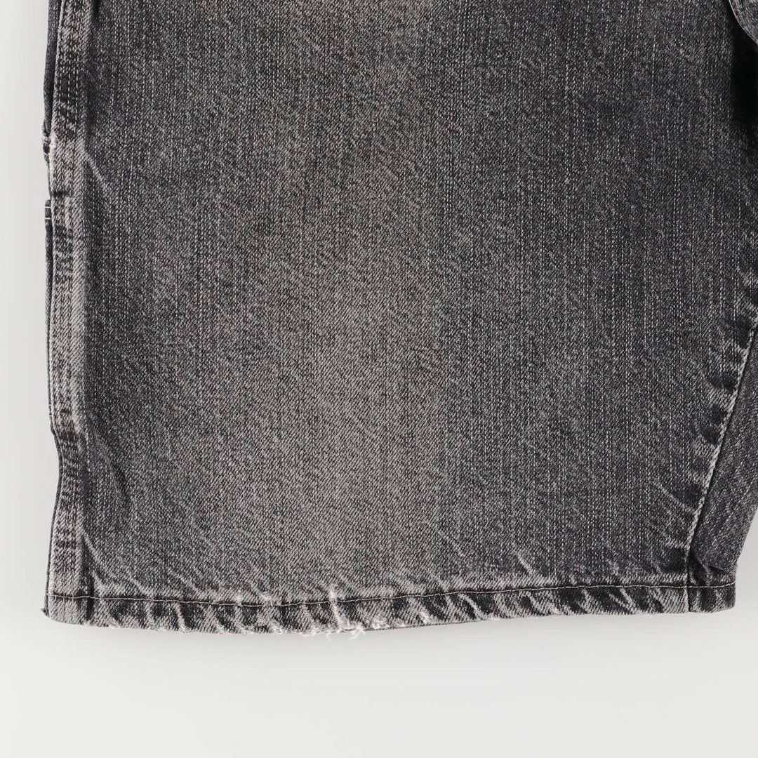 2000'S Wrangler Black Denim Painter Shorts, Men's, Size W35 cotton black type Vintage Second Hand