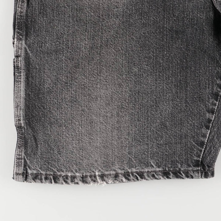 2000'S Wrangler Black Denim Painter Shorts, Men's, Size W35 cotton black type Vintage Second Hand