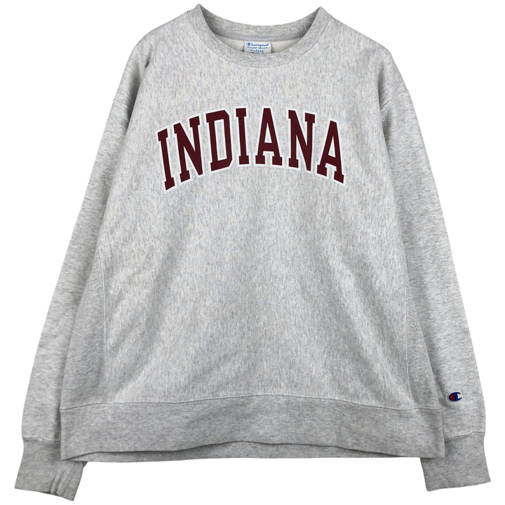 Champion REVERSE WEAVE Reverse Weave College Sweatshirt Trainer Men's XL cotton gray type Vintage Second Hand