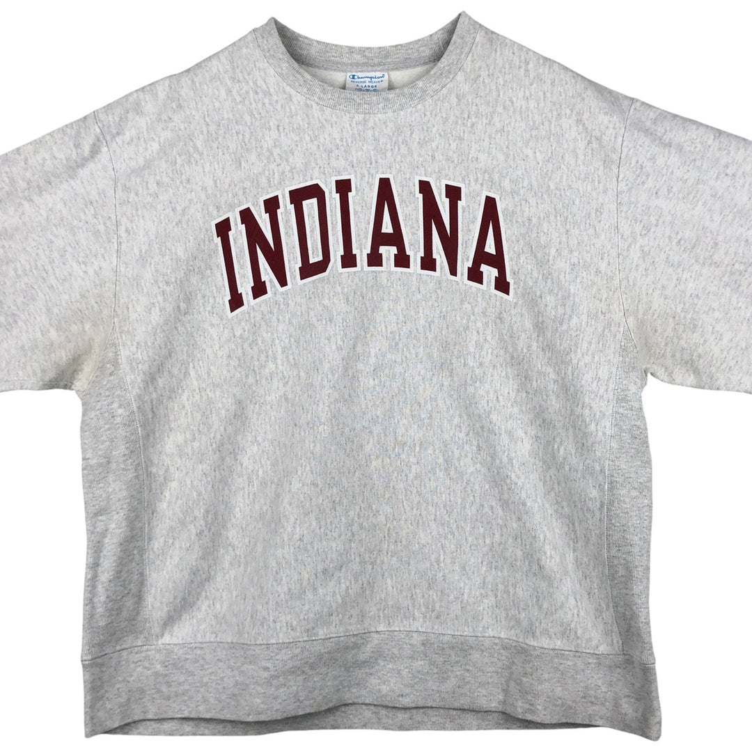 Champion REVERSE WEAVE Reverse Weave College Sweatshirt Trainer Men's XL cotton gray type Vintage Second Hand