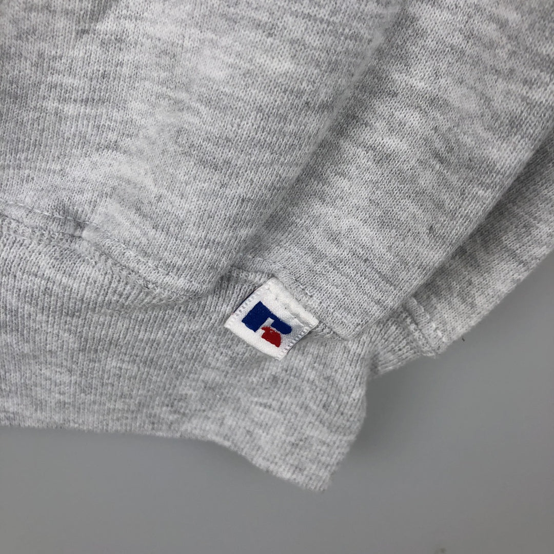 Vintage 90'S Russell ATHLETIC college sweatshirt, men's size XXL cotton gray type Vintage Second Hand