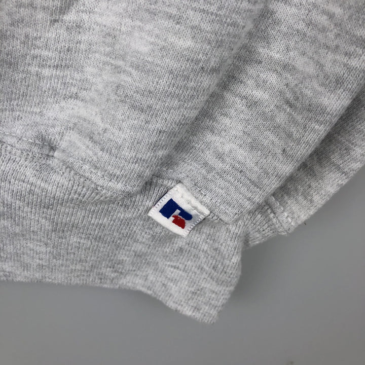 Vintage 90'S Russell ATHLETIC college sweatshirt, men's size XXL cotton gray type Vintage Second Hand