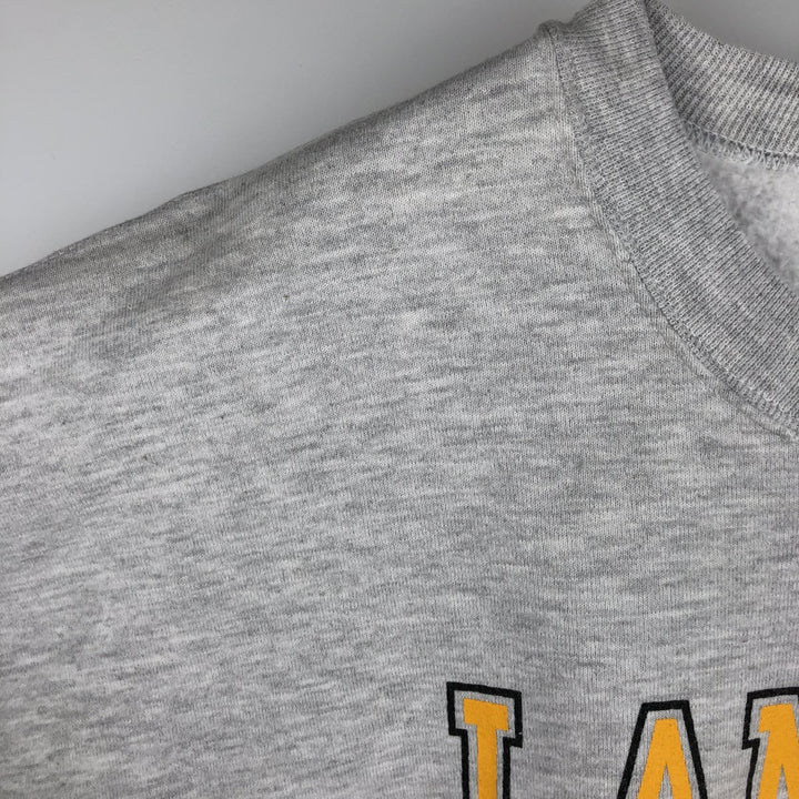 Vintage 90'S Russell ATHLETIC college sweatshirt, men's size XXL cotton gray type Vintage Second Hand