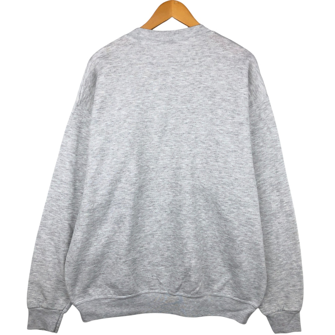 Vintage 90'S Lee Heavy Weight Solid Color Blank Sweatshirt, Made in USA, Men's Size XL unclear gray type Vintage Second Hand