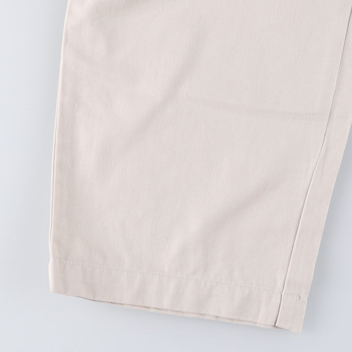 Ralph Lauren POLO by Ralph Lauren ANDREW PANT Two-pleat chino pants for men, equivalent to W34 cotton ivory Vintage Second Hand