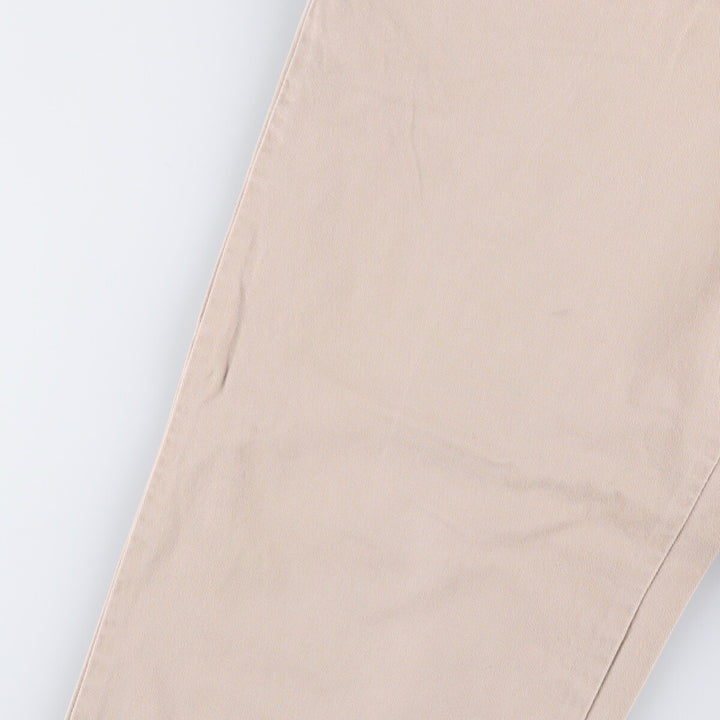 Ralph Lauren Polo Ralph Lauren Andrew Pant Two-pleat Chino Pants Men's Size W34 cotton Beige type Vintage Second Hand