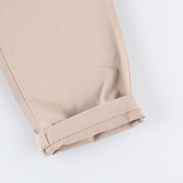 Ralph Lauren Polo Ralph Lauren Andrew Pant Two-pleat Chino Pants Men's Size W34 cotton Beige type Vintage Second Hand
