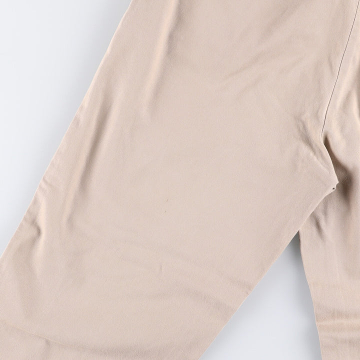 Ralph Lauren Polo Ralph Lauren Andrew Pant Two-pleat Chino Pants Men's Size W34 cotton Beige type Vintage Second Hand