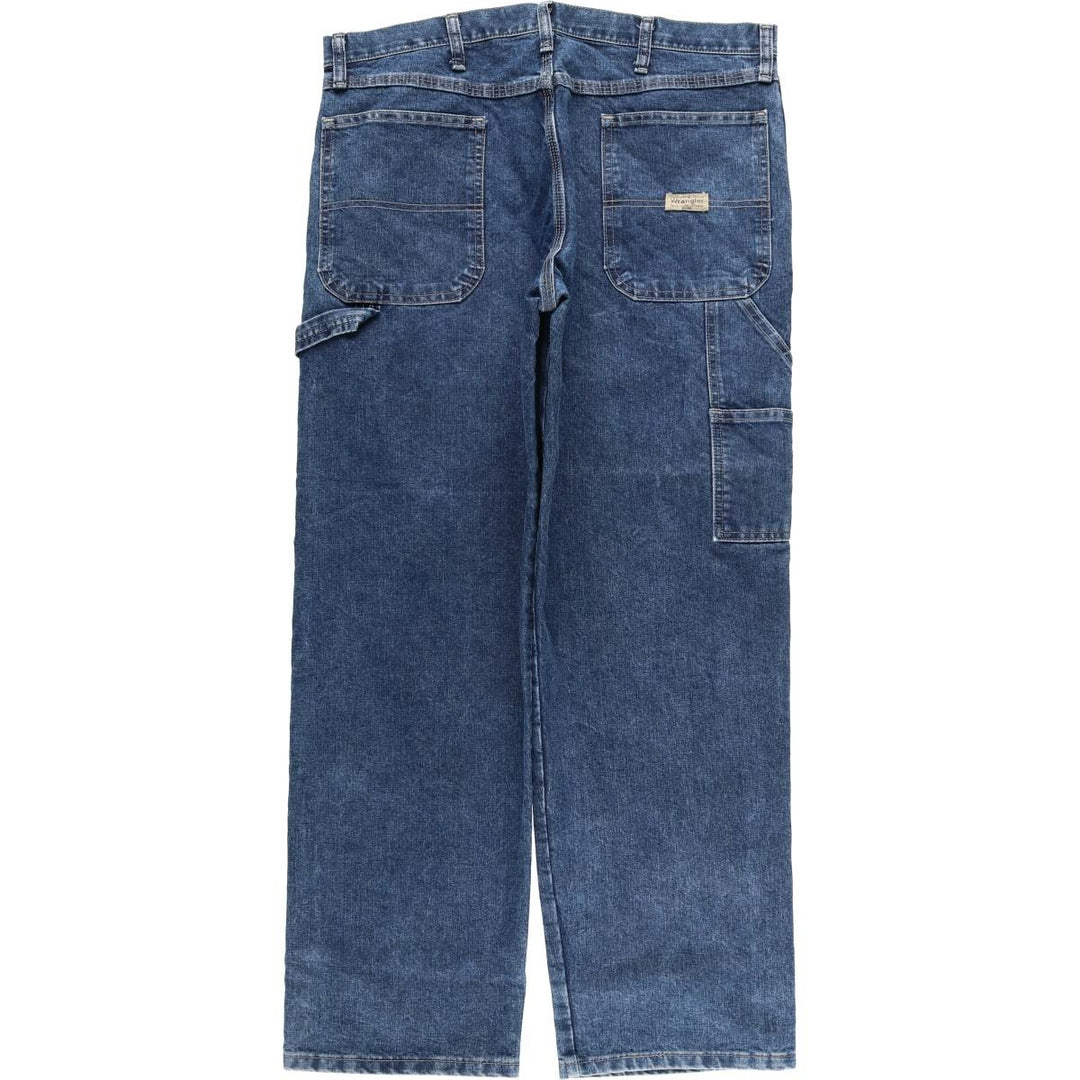 Wrangler Carpenter Denim Painter Pants, Men's, Size W36 cotton blue type Vintage Second Hand