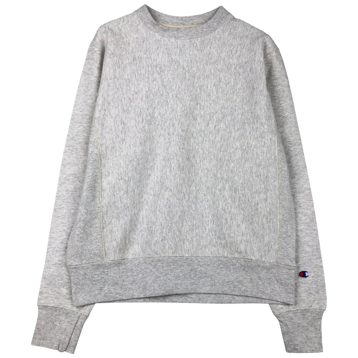 Champion Reverse Weave Solid Color Blank Sweatshirt, Men's Size Small cotton gray type Vintage Second Hand