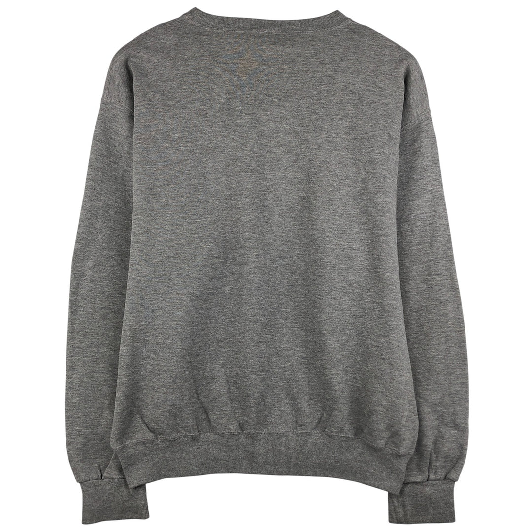 Vintage 2000'S Russell college sweatshirt, size L, men's polyester gray type Vintage Second Hand
