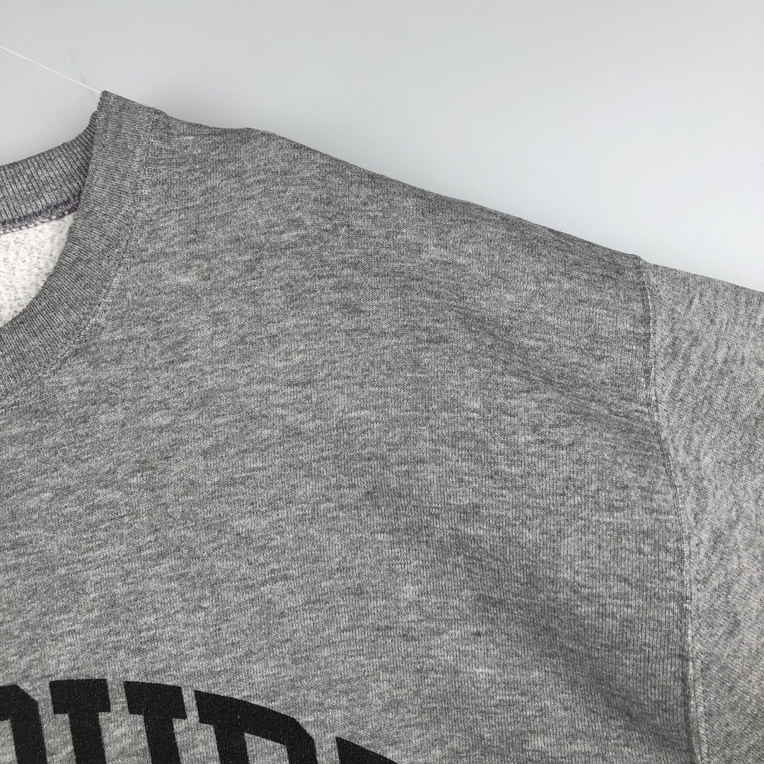Vintage 2000'S Russell college sweatshirt, size L, men's polyester gray type Vintage Second Hand