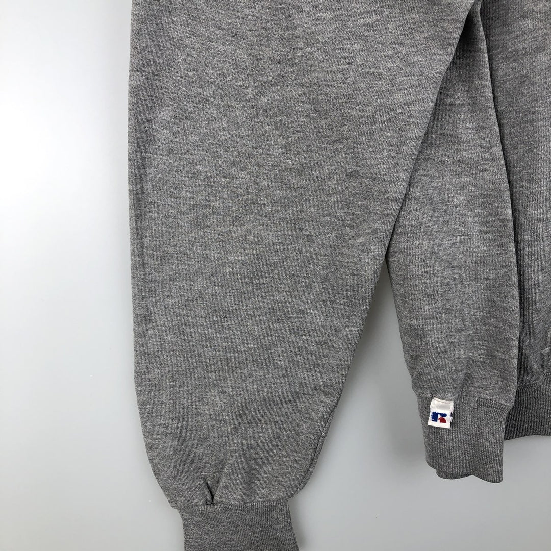 Vintage 2000'S Russell college sweatshirt, size L, men's polyester gray type Vintage Second Hand