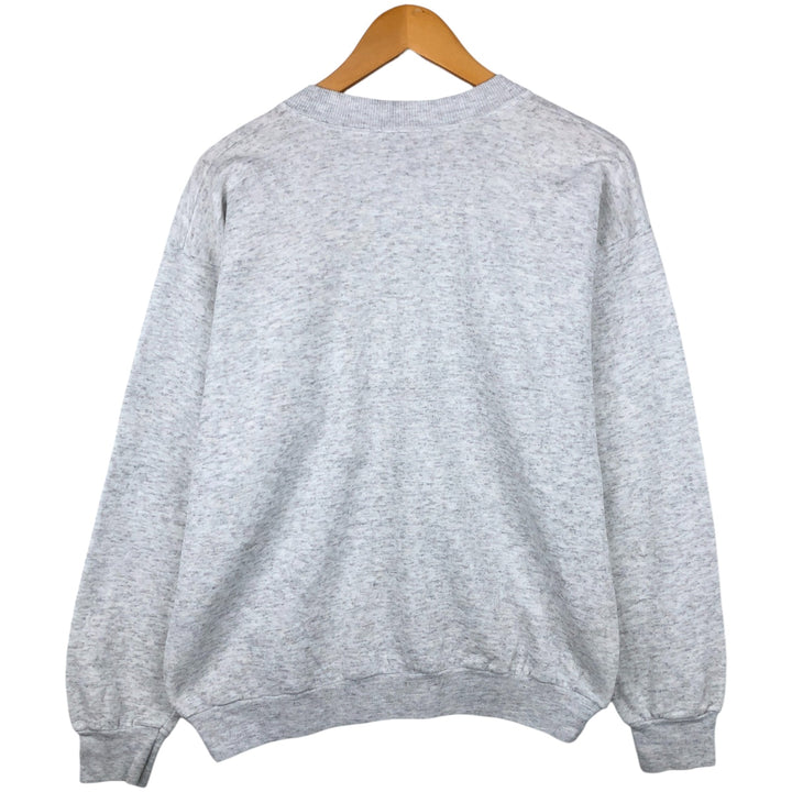 Vintage 90'S Lee STURDYSWEATS plain blank sweatshirt, made in the USA, size L, men's cotton gray type Vintage Second Hand