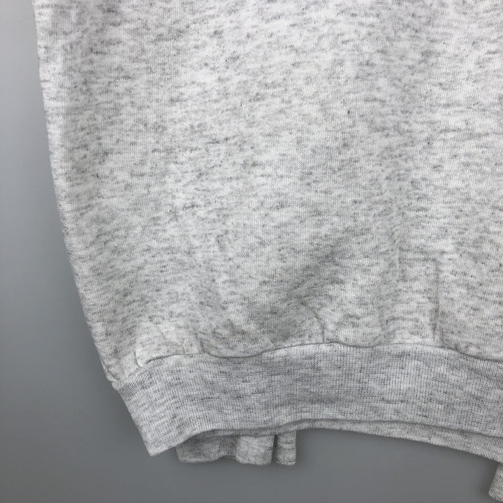 Vintage 90'S Lee STURDYSWEATS plain blank sweatshirt, made in the USA, size L, men's cotton gray type Vintage Second Hand