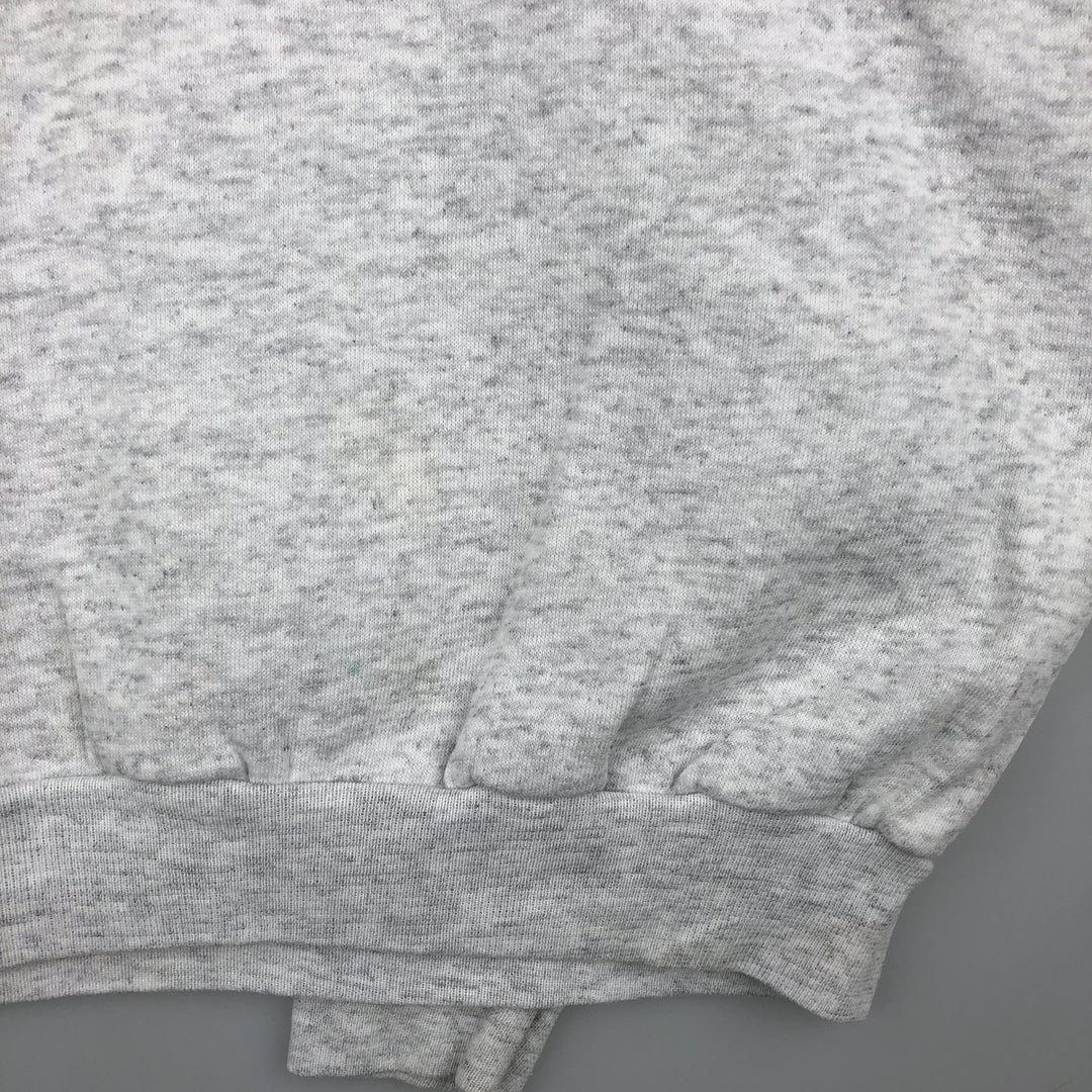 Vintage 90'S Lee STURDYSWEATS plain blank sweatshirt, made in the USA, size L, men's cotton gray type Vintage Second Hand