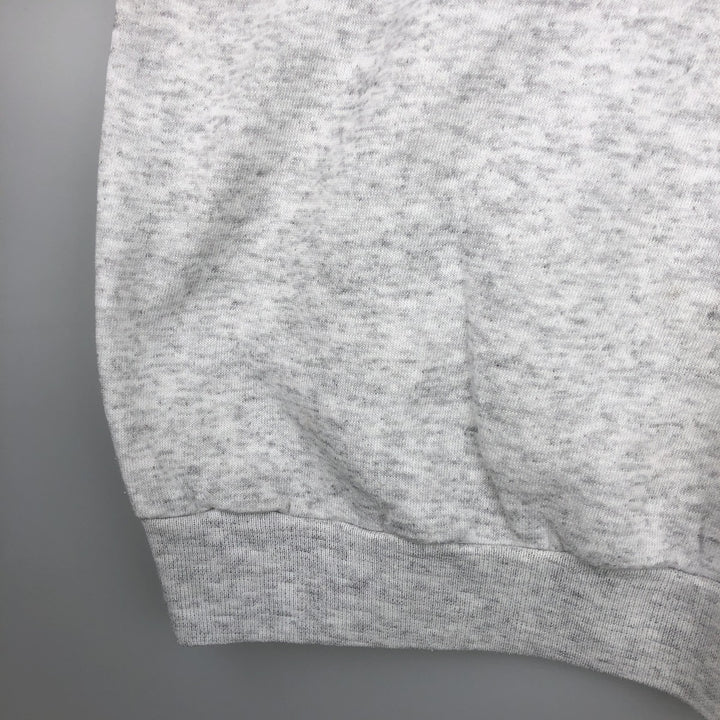 Vintage 90'S Lee STURDYSWEATS plain blank sweatshirt, made in the USA, size L, men's cotton gray type Vintage Second Hand
