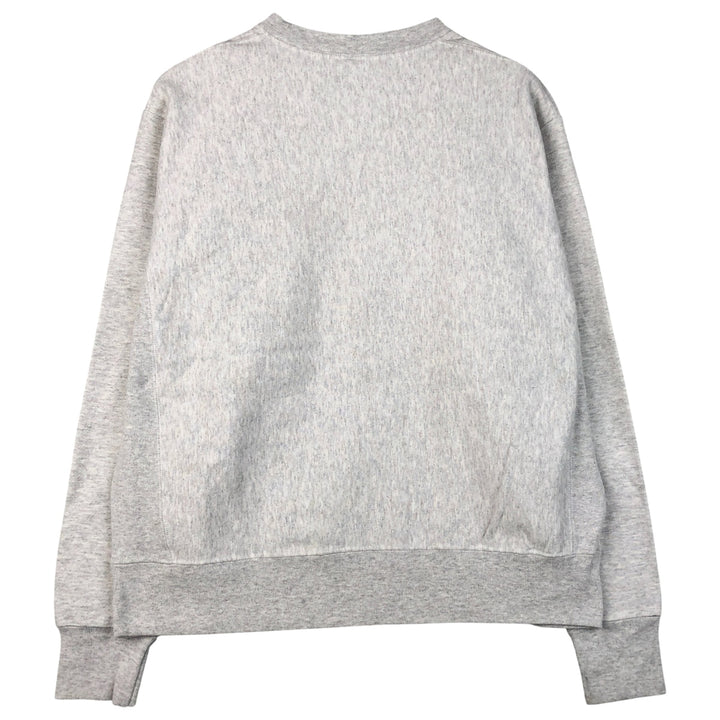 Champion REVERSE WEAVE Reverse Weave College Sweatshirt Trainer Men's L size cotton gray type Vintage Second Hand