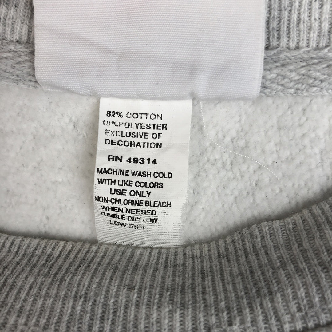 Champion REVERSE WEAVE Reverse Weave College Sweatshirt Trainer Men's L size cotton gray type Vintage Second Hand