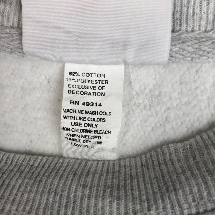 Champion REVERSE WEAVE Reverse Weave College Sweatshirt Trainer Men's L size cotton gray type Vintage Second Hand