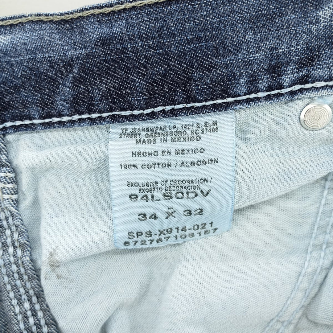 00'S Wrangler CARPENTER denim painter pants for men, equivalent to W34 cotton blue type Vintage Second Hand