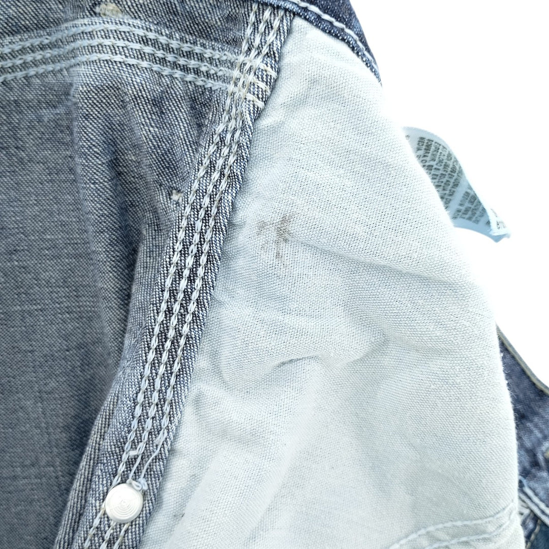 00'S Wrangler CARPENTER denim painter pants for men, equivalent to W34 cotton blue type Vintage Second Hand