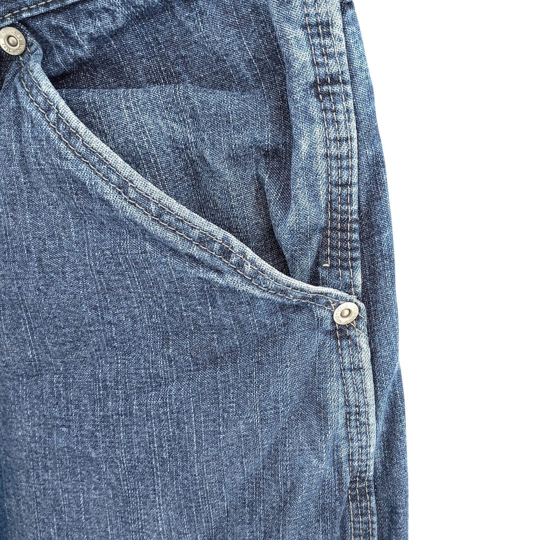 00'S Wrangler CARPENTER denim painter pants for men, equivalent to W34 cotton blue type Vintage Second Hand