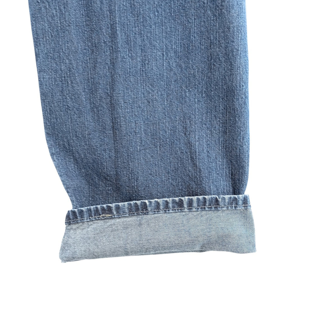 00'S Wrangler CARPENTER denim painter pants for men, equivalent to W34 cotton blue type Vintage Second Hand