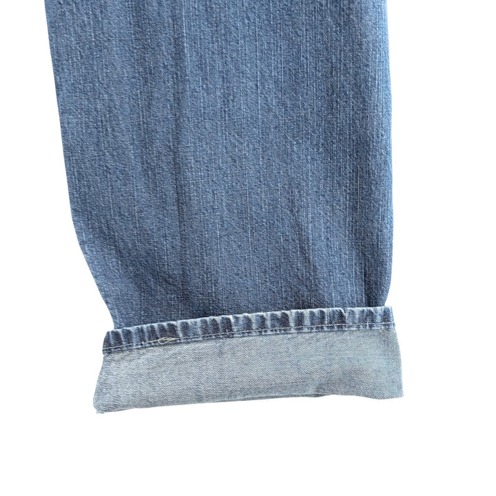 00'S Wrangler CARPENTER denim painter pants for men, equivalent to W34 cotton blue type Vintage Second Hand