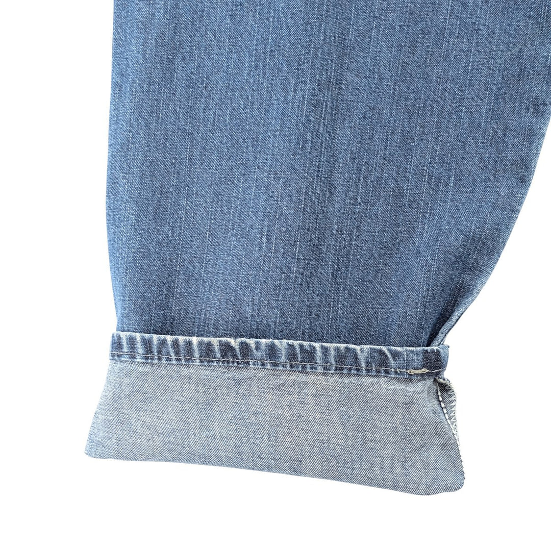 00'S Wrangler CARPENTER denim painter pants for men, equivalent to W34 cotton blue type Vintage Second Hand