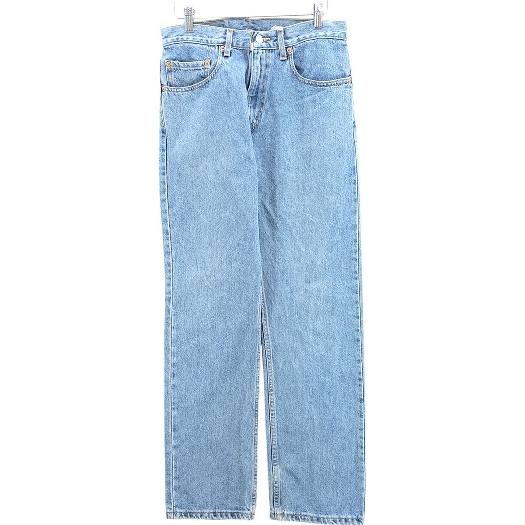 90'S Levi's 505 Regular Fit Straight Leg Tapered Denim Pants, Men's, Vintage, Size W30 cotton blue type Vintage Second Hand