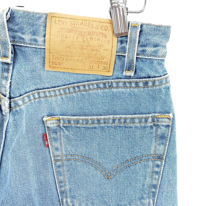 90'S Levi's 505 Regular Fit Straight Leg Tapered Denim Pants, Men's, Vintage, Size W30 cotton blue type Vintage Second Hand