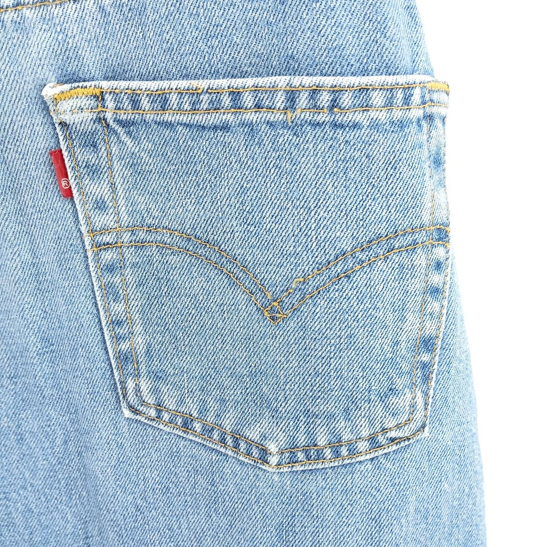 90'S Levi's 505 Regular Fit Straight Leg Tapered Denim Pants, Men's, Vintage, Size W30 cotton blue type Vintage Second Hand